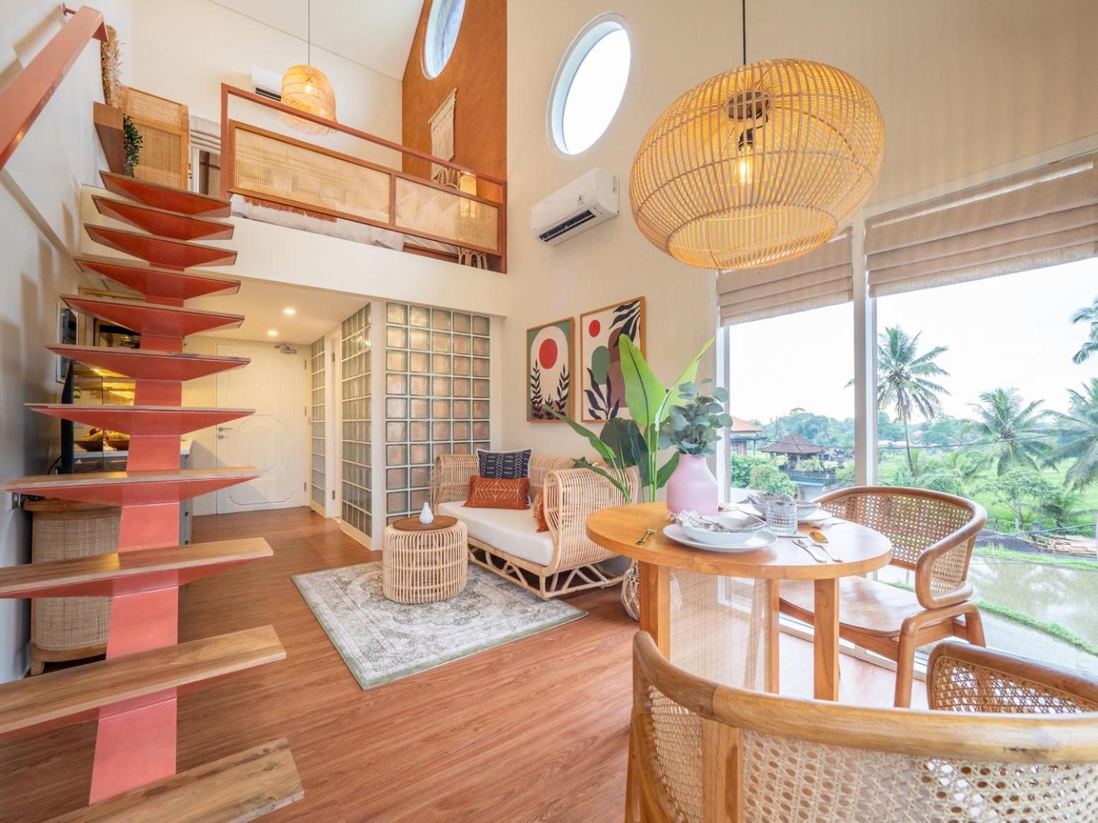 Tarate Loft Studio Ubud Kamer foto